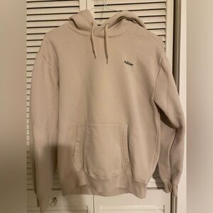 Hollister Tan Hoodie with Logo